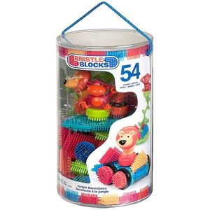 Bristle Blocks Klodser - 54 Stk - Jungle Adventure - Bristle Blocks - Onesize - Klodser