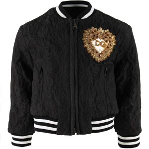 Dolce & Gabbana Bomberjakke - Sort Blonde M. Patch - Dolce & Gabbana - 10 År (140) - Sommerjakke