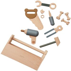 Liewood Værktøjskasse - Træ - Luigi - Blue Multi Mix - Liewood - Onesize - Værktøj