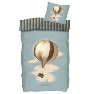 H.C. Andersen Sengetøj - Luftballon - Voksen - At Rejse Er At Le - H.C. Andersen - Voksen - Sengetøj - Voksen