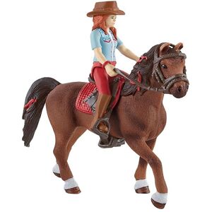 Schleich Horse Club - Hannah & Cayenne 42539 - Onesize - Schleich Legetøjsdyr