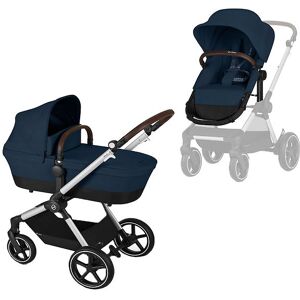 Cybex Klapvogn/barnevogn - Eos Lux - 2-I-1 - Ocean Blue - Cybex - Onesize - Klapvogn