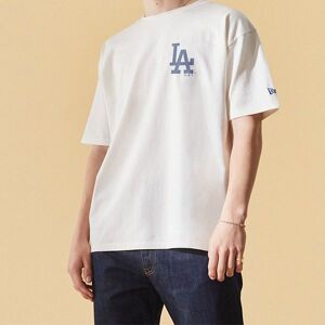 New Era T-Shirt - Los Angeles Dodgers - Hvid - S - Small - New Era T-Shirt