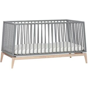 Leander Luna Babyseng - 140x70 - Grå/eg - Leander - Onesize - Seng