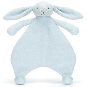 Jellycat Nusseklud - 27x20 Cm - Bashful Bunny - Baby Blue - Jellycat - Onesize - Nusseklud
