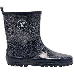 Hummel Gummistøvler - Rubber Boot Glitter Jr - Black Iris - Hummel - 28 - Gummistøvler