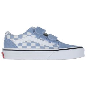 Vans Sko - Old Skool V - Checkerboard - Dusty Blue - Vans - 30 - Sko