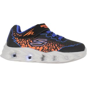 Skechers Sko M. Lys - Vortex 2.0 - Sort/blå/orange - Skechers - 25 - Blinkesko