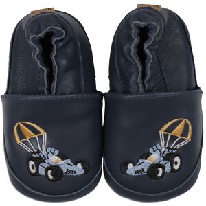 Melton Skindfutter - Navy M. Racer Bil - Melton - 23/24 - Hjemmesko