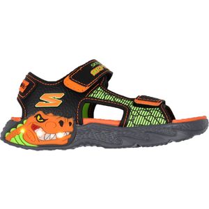 Skechers Sandaler M. Lys - Creature Splash - Black/orange - Skechers - 30 - Sandal