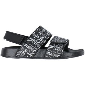 Klein Badesandaler - Velcro - Sort M. Hvid - Calvin Klein - 29 - Badesandal