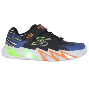 Skechers Sko M. Lys - Flex-Glow Bolt - Sort/blå - Skechers - 30 - Blinkesko