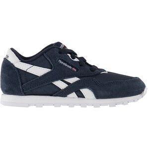 Reebok Classic Sko - Cl Nylon - Navy Ruskind - Reebok - 20 - Sko