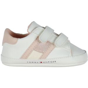 Tommy Hilfiger Hjemmesko - Velcro - White/blue - Tommy Hilfiger - 18 - Hjemmesko