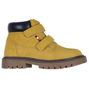 Tommy Hilfiger Støvler - Velcro Bootie - Ocher/blue - Tommy Hilfiger - 28 - Støvler