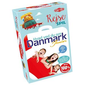 Tactic Rejsespil - Hvad Ved Du Om Danmark? - Tactic - Onesize - Spil