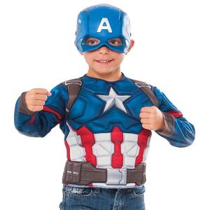 Rubies Udklædning - Marvel Avengers - Captain America - Rubies - 8-10 År (128-140) - Udklædning