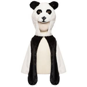 Great Pretenders Udklædning - Kappe - Panda - Hvid/sort - Great Pretenders - 2-3 År (92-98) - Udklædning