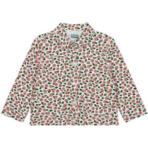 Denimjakke - Ivory/rosa M. Blomster - Kenzo - 10 År (140) - Sommerjakke