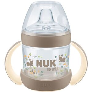 Nuk Drikkekop M. Håndtag Og Tud - 150 Ml - For Nature - Cream - Nuk - Onesize - Kop