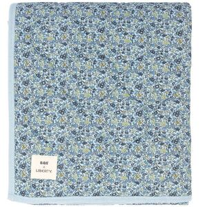 Bibs X Liberty Tæppe - Quilted - 85x110 Cm. - Blomster - Baby Bl - Bibs - Onesize - Tæppe