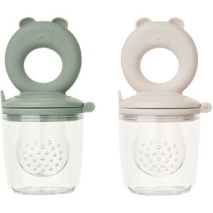 Liewood Food Feedere - Miranda - 2-Pak - Faune Green/sandy - Onesize - Liewood Food Feeder