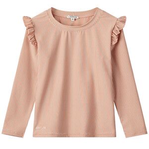 Liewood Badebluse - Tenley - Uv40+ - Stripe Tuscany Rose/sandy - Liewood - 8 År (128) - Badetøj