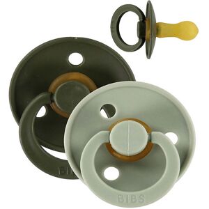 Bibs Colour Sutter - Str. 2 - 2-Pak - Rund - Sage/hunter Green - Bibs - 6-18 Mdr - Sutter