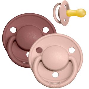 Bibs De Lux Sutter - Str. 2 - Rund - Woodchuck/blush - Bibs - 6-18 Mdr - Sutter