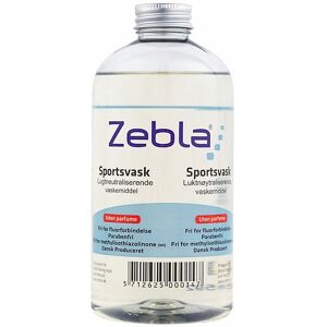 Zebla Sportsvaskemiddel - 1000 Ml - Parfumefri - Zebla - Onesize - Plejeprodukter