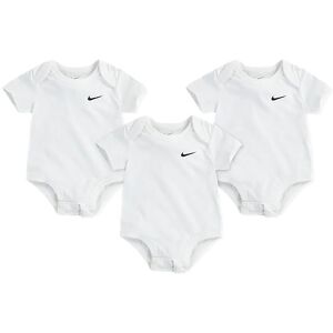 Nike Bodyer K/æ - Swoosh - 3-Pak - Hvid - Nike - 6 Mdr - Body K/æ