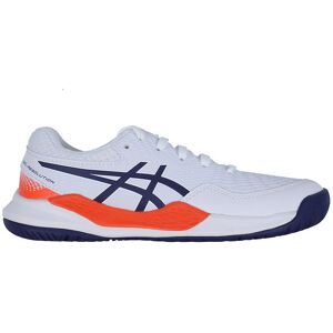 Asics Sko - Gel-Resolution 9 Gs - White/blue Expanse - Asics - 37,5 - Sko