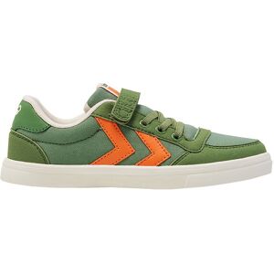 Hummel Sko - Slimmer Stadil Low Jr - Hedge Green - Hummel - 26 - Sko