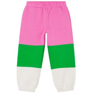 Stella Mccartney Kids Sweatpants - Pink/hvid/grøn - Stella Mccartney Kids - 4 År (104) - Sweatpants