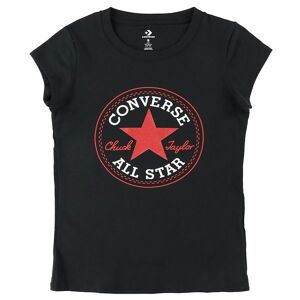 Converse T-Shirt - Sort M. Logo - Converse - 8-10 År (128-140) - T-Shirt