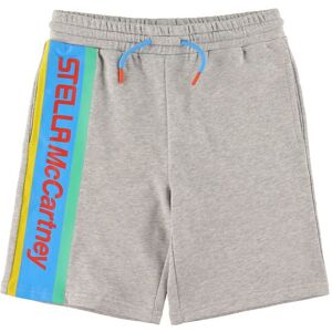 Stella Mccartney Kids Sweatshorts - Gråmeleret M. Stribe - Stella Mccartney Kids - 8 År (128) - Shorts