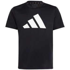 Adidas Performance T-Shirt - U Tr-Es Logo T - Sort/hvid - Adidas Performance - 8 År (128) - T-Shirt