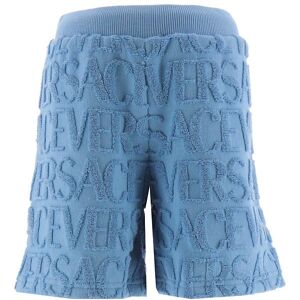 Versace Shorts - Frotté- Summer Sky Blue - Versace - 8 År (128) - Shorts