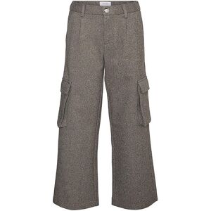 Vero Moda Girl Bukser - Vmpia - Light Grey Melange - Vero Moda Girl - 10 År (140) - Bukser - Bomuld