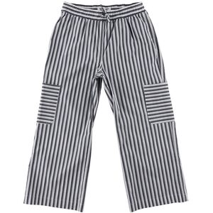 Sofie Schnoor Girls Bukser - Dark Grey Striped - Sofie Schnoor - 10 År (140) - Bukser - Bomuld