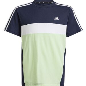 Adidas Performance T-Shirt - Js 3s Tib T - Navy/grøn - Adidas Performance - 14 År (164) - T-Shirt