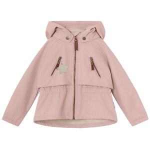 Mini A Ture Softshelljakke M. Fleece - Algea - Adobe Rose - Mini A Ture - 8 År (128) - Softshell