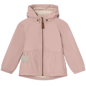 Mini A Ture Softshelljakke M. Fleece - Briddi - Adobe Rose - Mini A Ture - 8 År (128) - Softshell