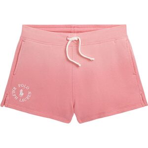 Polo Ralph Lauren Sweatshorts - Ribbon Pink M. Hvid - Polo Ralph Lauren - 8-10 År (128-140) - Shorts