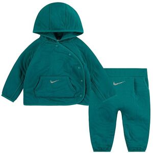 Nike Sæt - Quiltet - Bukser/cardigan - Geode Teal - Nike - 18 Mdr - Træningssæt