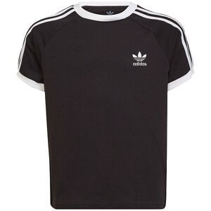 Adidas Originals T-Shirt - 3 Stripes - Sort/hvid - Adidas Originals - 13 År (158) - T-Shirt