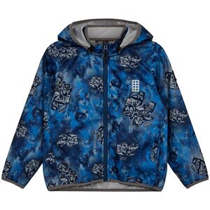 Ninjago Softshelljakke - Lwscout 202 - Mørkeblå/grå M. Nin - Lego® Wear - 8 År (128) - Softshell