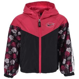 Nike Jakke - Floral Windrunner - Sort/rosa - Nike - 4 År (104) - Sommerjakke