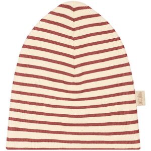 Petit Piao Hue - Beanie - Modal Striped - Berry Dust/off White - Petit Piao - 68/80 - Hue