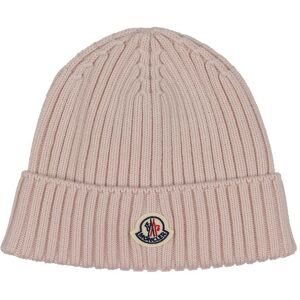 Moncler Strikhue - Uld - Rosa - Moncler - 60-62 Cm - Hue